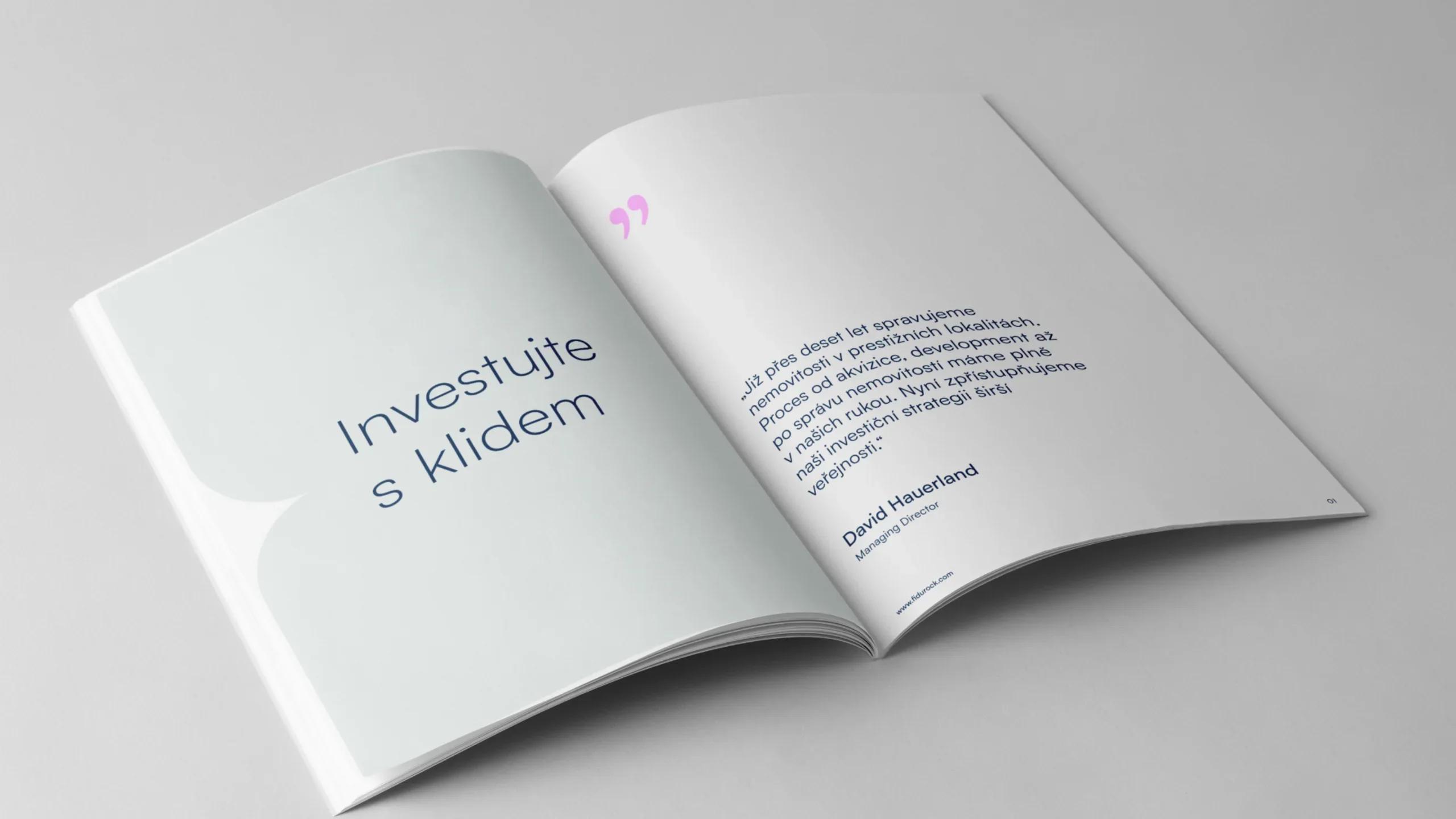 Investujte s klidem brochure
