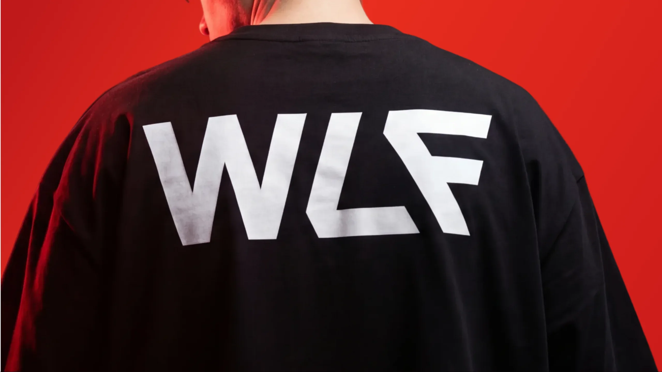 T-shirt with the WLF wordmark